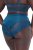 Ulla Popken 809385 Slip modellante con pizzo Petrolio - Intimo modellante - 