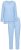 Ulla Popken 810592 Pigiama con pizzo Azzurro - Pigiami/Loungewear - 