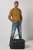 JP1880 810787 Borsone da viaggio in nappa d'agnello Marrone scuro - Borse - 