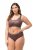 Ulla Popken 811602 Slip con pizzo Marrone - Slip - 