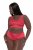 Ulla Popken 811602 Slip con pizzo Magenta - Slip - 