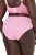 Ulla Popken 811602 Slip con pizzo Rosa - Slip - 