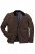 JP1880 811805 Giacca trapuntata con collo in velluto a coste Marrone nero - Giubbotti - Giubbotti Uomo Taglie Forti