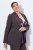 Ulla Popken 811944 Blazer classico Marrone mogano - Blazer - Blazer Taglie Forti da Donna
