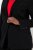 Ulla Popken 811944 Blazer classico Nero - Blazer - Blazer Taglie Forti da Donna