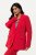 Ulla Popken 811944 Blazer classico Rosso - Blazer - Blazer Taglie Forti da Donna