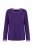 Ulla Popken 812441 Pigiama a maniche lunghe con pizzo Blu reale - Pigiami/Loungewear - 