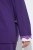 Ulla Popken 812441 Pigiama a maniche lunghe con pizzo Blu reale - Pigiami/Loungewear - 