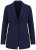 Ulla Popken 812754 Blazer in jersey punto di Roma Blu scuro - Blazer - Blazer Taglie Forti da Donna