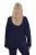 Ulla Popken 812754 Blazer in jersey punto di Roma Blu scuro - Blazer - Blazer Taglie Forti da Donna