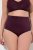 Ulla Popken 813137 Slip modellante a vita alta Bordeaux - Intimo modellante - 