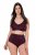 Ulla Popken 813137 Slip modellante a vita alta Bordeaux - Intimo modellante - 