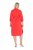 Ulla Popken 815217 Abito chemisier svasato con cintura da annodare Rosa - Vestiti midi - Abiti midi taglie comode