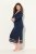 Ulla Popken 815333 Camicia da notte Blu scuro - Camicie da notte - 