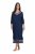 Ulla Popken 815333 Camicia da notte Blu scuro - Camicie da notte - 