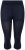 Ulla Popken 815580 Collant senza piede 3/4 con protezione cosce 80 den Blu scuro - Collant & calzini - 