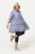 Ulla Popken 815580 Collant senza piede 3/4 con protezione cosce 80 den Blu scuro - Collant & calzini - 