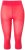 Ulla Popken 815580 Collant senza piede 3/4 con protezione cosce 80 den Rosso chiaro - Collant & calzini - 