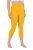 Ulla Popken 815580 Collant senza piede 3/4 con protezione cosce 80 den Giallo senape - Collant & calzini - 