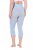 Ulla Popken 815580 Collant senza piede 3/4 con protezione cosce 80 den Azzurro - Collant & calzini - 