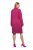 Ulla Popken 816744 Cappotto doppiopetto effetto lana Rosa - Cappotti - Cappotti taglie forti da donna