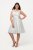 Ulla Popken 817135 Abito da sera Bianco panna - Abiti da sera - Abiti da sera taglie forti