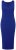 Ulla Popken 817591 Abito in maglia con scollo a V Blu - Abiti in maglia - 