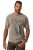 JP1880 Comfortable Fit Vintage Look T-Shirt Ash Gray - Magliette - Magliette Uomo Taglie Forti