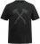 JP1880 Double Axe Design & Vintage Look T-Shirt Black - Magliette - Magliette Uomo Taglie Forti