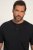 JP1880 818628 T-shirt Henley con vestibilità pancia Nero - Magliette - Magliette Uomo Taglie Forti