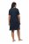 Ulla Popken 819289 Camicia da notte a maniche corte confezione da 2 Blu scuro - Camicie da notte - 