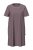 Ulla Popken 819289 Camicia da notte a maniche corte confezione da 2 Marrone - Camicie da notte - 