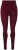 Ulla Popken 819652 Collant senza piede con effetto termico Bordeaux - Collant & calzini - 