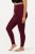 Ulla Popken 819652 Collant senza piede con effetto termico Bordeaux - Collant & calzini - 