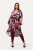 Ulla Popken 819652 Collant senza piede con effetto termico Bordeaux - Collant & calzini - 