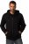 JP1880 820464 Giacca con cappuccio e fodera teddy Nero TALL - TALL felpe - Felpe TALL per uomo alto