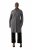 Ulla Popken 820516 Cappotto di lana Grigio melange - Cappotti - Cappotti taglie forti da donna