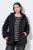 Ulla Popken 820889 Cappotto trapuntato Nero - Cappotti - Cappotti taglie forti da donna