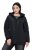 Ulla Popken 820889 Cappotto trapuntato Nero - Cappotti - Cappotti taglie forti da donna