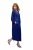 Ulla Popken 821110 Abito in raso a maniche corte con scollo a V Blu scuro - Abiti da sera - Abiti da sera taglie forti