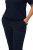 Ulla Popken 821244 Pigiama a pois Blu scuro - Pigiami/Loungewear - 