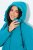 Ulla Popken 821495 Cappotto tecnico Turchese - Cappotti - Cappotti taglie forti da donna