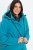 Ulla Popken 821495 Cappotto tecnico Turchese - Cappotti - Cappotti taglie forti da donna