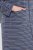 Ulla Popken 821543 Accappatoio in spugna a righe Antracite - Vestaglie & accappatoi - 