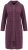 Ulla Popken 821543 Accappatoio in spugna a righe con zip Marrone - Vestaglie & accappatoi - 