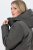 Ulla Popken 821737 Parka imbottito HYPRAR con cappuccio Grigio scuro melange - Giacche - Giacche taglie forti da donna