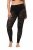 Ulla Popken 822286 Collant senza piede animalier Nero - Collant & calzini - 