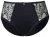 Ulla Popken 822864 Slip a fiori con pizzo Nero - Slip - 