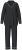 Ulla Popken 823030 Pigiama con collo a camicia Nero - Pigiami/Loungewear - 