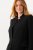 Ulla Popken 823318 Blazer con collo alto Nero - Blazer - Blazer Taglie Forti da Donna